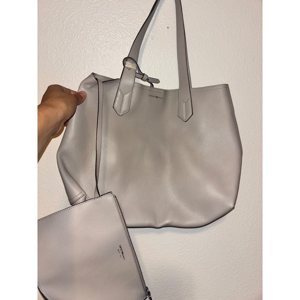 Emporio Armani Women's Gray Tote Bags - Picture 2 of 5